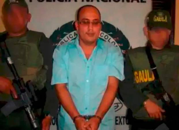 Alias Riñón tras ser capturado. /FOTO: ARCHIVO