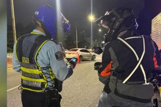 Los controles se realizan en puntos clave de la ciudad. FOTO: CORTESÍA ALCALDÍA DE MEDELLÍN