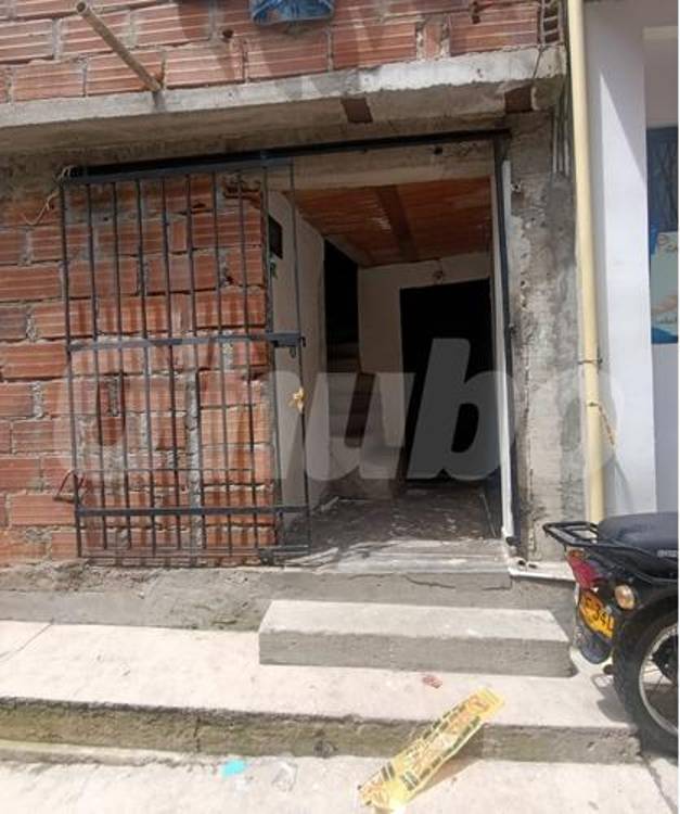 Esta es la entrada a la casa donde fue asesinada Norelkis. FOTO: ALEJANDRA MORALES
