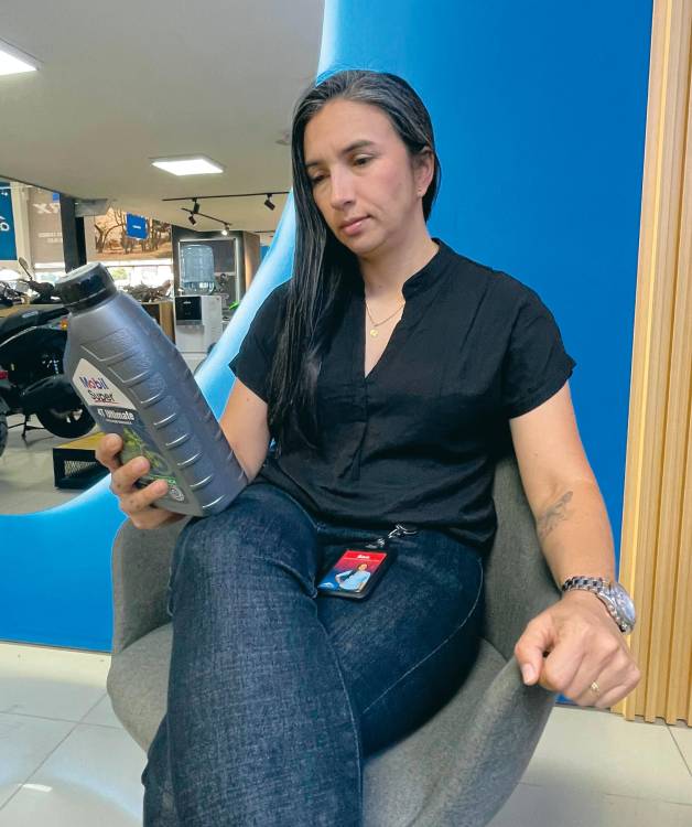 9 años completó en su empresa. 7 meses tiene en su cargo actual. FOTO: JAIDER ESCOBAR