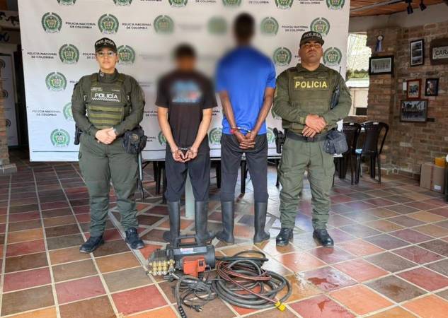 FOTO: POLICÍA METROPOLITANA DEL VALLE DE ABURRÁ