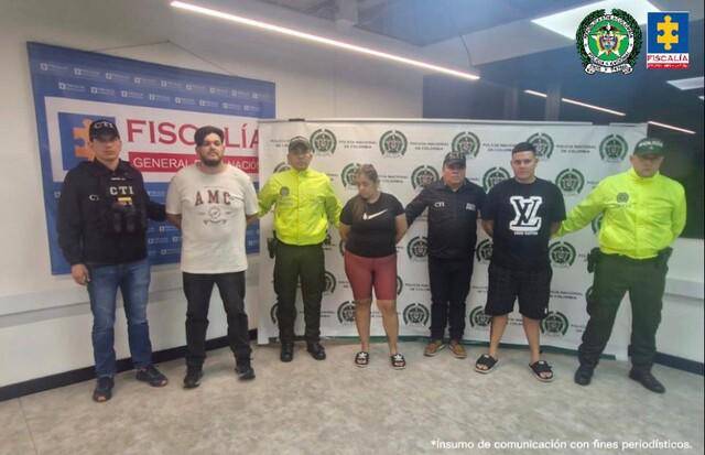 Ellos son los presuntos sospechosos del asesinato del periodista Cristian Herrera. FOTO: COLPRENSA