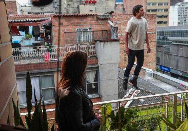 Grabación del video ‘Corazón inmenso’. / FOTO: MANUEL SALDARRIAGA.