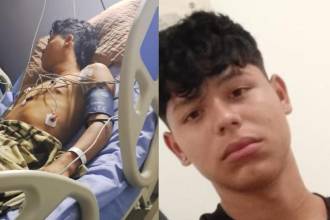 Helean David vive en Blanquizal y juega fútbol desde muy pequeño, en la escuela Calacho. Hoy sueña con volver pronto a las canchas y no tener que seguir en un hospital. FOTOS: CORTESÍA FAMILIA