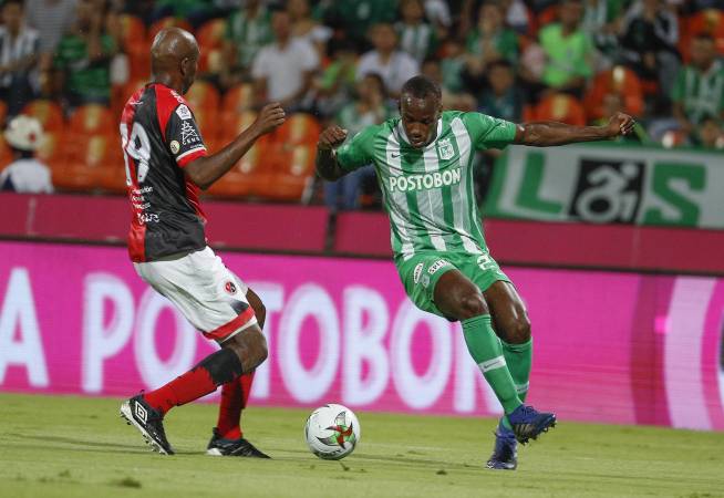 Atlético Nacional vs Cúcuta en 2019. FOTO: ARCHIVO MANUEL SALDARRIAGA