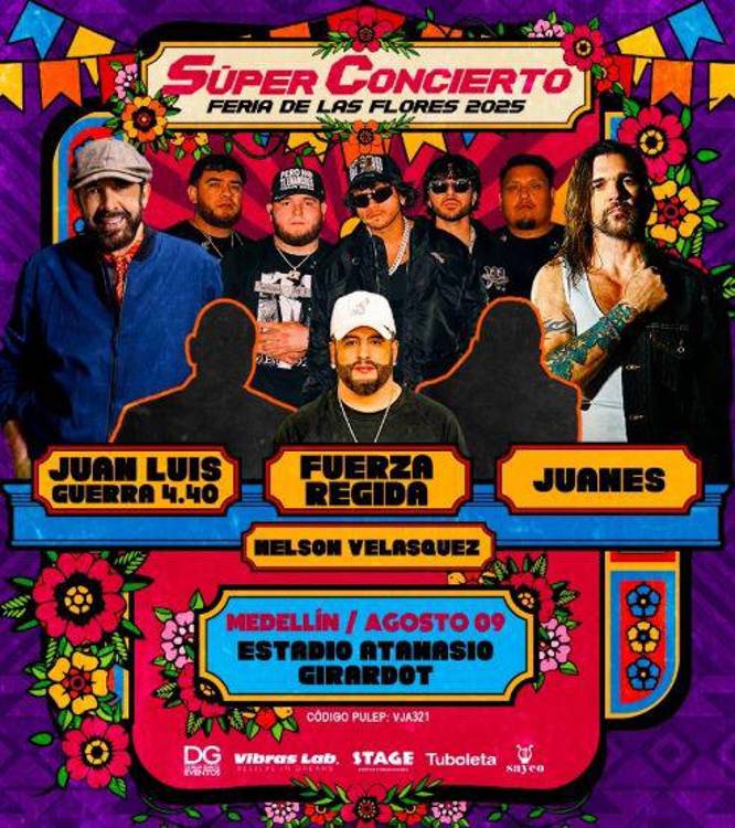 ¡Paren todo! Artistas confirmados para el Súper Concierto de Feria de Flores