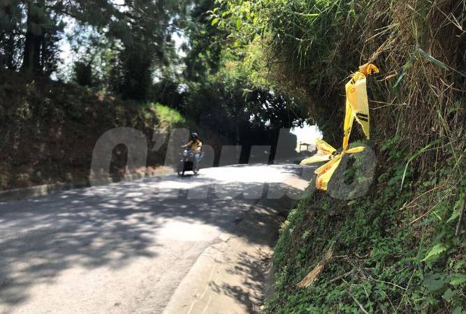 Aquí fue donde encontraron tirado a Carlos Mario. FOTO: LAURA ROSA JIMÉNEZ VALENCIA