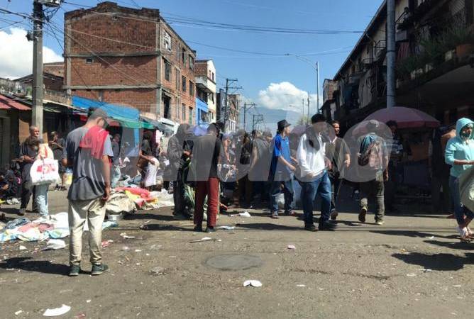 Barrio Estación Villa, comuna 10 La Candelaria de Medellín, lugar de los hechos. /FOTO: LAURA ROSA JIMÉNEZ VALENCIA