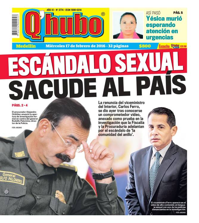 El 2016 en portadas Q’hubo: ¿qué pasó en el mundo hace 10 años?