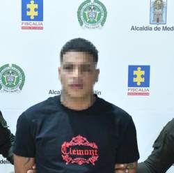 Alias la Chucha pasó a ser el segundo al mando tras la captura de alias Huelillo la semana pasada. FOTO: CORTESÍA POLICÍA METROPOLITANA