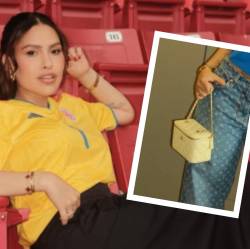 La barranquillera Gera Ponce tiene varios accesorios de marcas internacionales. FOTOS: INSTAGRAM @GERAPONCE