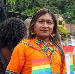 Fernanda Domicó pertenecía a la comunidad Embera Katío en Dabeiba. FOTO: CORTESÍA