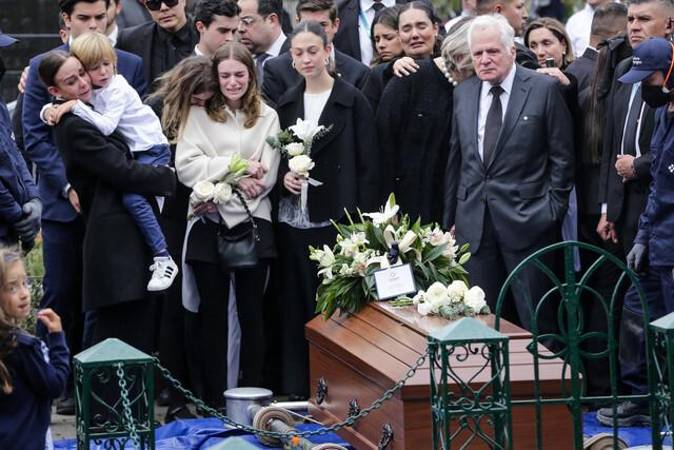 Despedida a Miguel Uribe Turbay. /FOTO: COLPRENSA