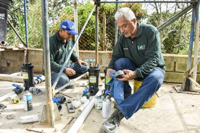Restablecimiento de la planta. FOTO: CORTESÍA ALCALDÍA MUNICIPAL