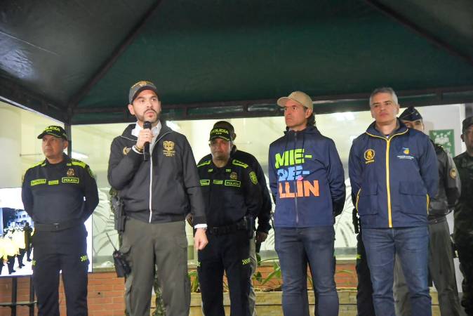 Abelardo de la Espriella lideró el operativo. FOTO: GOBERNACIÓN DE ANTIOQUIA