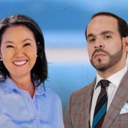 A la izquierda, Keiko Fujimori, candidata a la presidencia de Perú. A la derecha, Abelardo de la Espriella, candidato a la presidencia de Colombia. FOTOS: FACEBOOK KEIKO SOFÍA FUJIMORI Y COLPRENSA