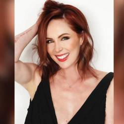 La actriz Helga Díaz. FOTO: @HELGUISD