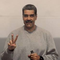 Aunque las fotos fueron tomadas en junio, apenas se dieron a conocer este 30 de agosto. FOTO: X @NICOLASMADURO