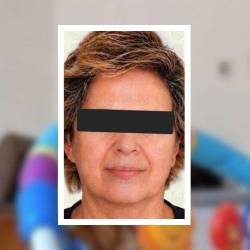 La mujer continúa detenida mientras se adelantan los trámites de su extradición a México. FOTOS: UNIVISIÓN (FONDO) Y X @FISCALIACDMX (DETALLE)