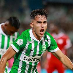 Juan Manuel Rengifo será la carta fuerte en el ataque verde ante la ausencia de Alfredo Morelos. FOTO: CAMILO SUÁREZ.