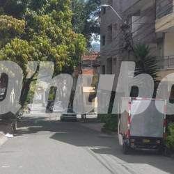 Esta es la calle del barrio Buenos Aires donde ocurrió el crimen. FOTO: GUILLERMO OSPINA MUÑOZ