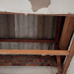 Uno de los techos del colegio también se desprendió. FOTO: TOMADA DE CARACOL RADIO