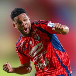 Jugador del Independiente Medellín, Frank Fabra. FOTO: MANUEL SALDARRIAGA 