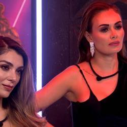 En redes sociales algunos usuarios manifiestan que Sara (der) debió permanecer más tiempo. FOTO: CAPTURA DE VIDEO CANAL RCN