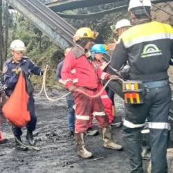 El hecho se presentó en la mina La Trinidad, en el sector denominado Mantogrande. FOTO: X @JorgeEmilioRey