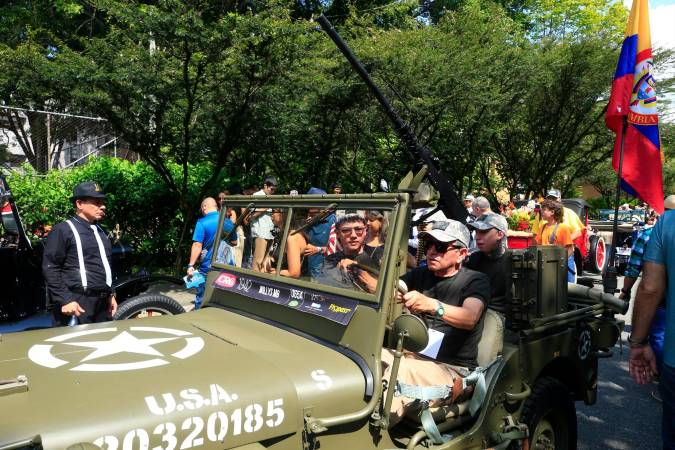 Cada conductor tenía su barra de apoyo.