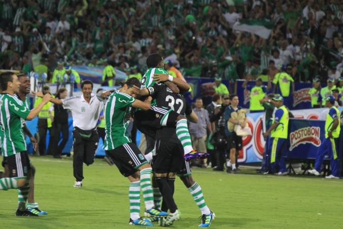 Atlético Nacional campeón en 2011. FOTO: ARCHIVO - EL COLOMBIANO