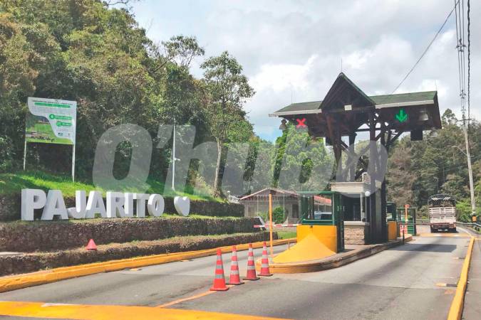 Este es el peaje que será trasladado al sector de Jalisco. Tendría cuatro carriles con dos pasos de pago electrónico. /FOTO: LAURA ROSA JIMÉNEZ VALENCIA 