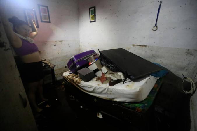 EN FOTOS: Así quedaron las casas afectadas por las inundaciones en el sector El Sinaí, en Santa Cruz