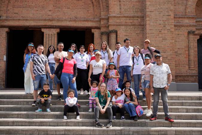 Migrantes en Medellín. /FOTO: CORTESÍA