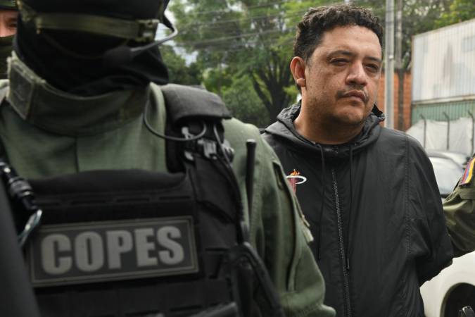 Sergio Alejandro Tamayo Mesa, alias Álex Mentiras, cayó en San Vicente Ferrer, Oriente antioqueño. FOTO: CORTESÍA POLICÍA METROPOLITANA