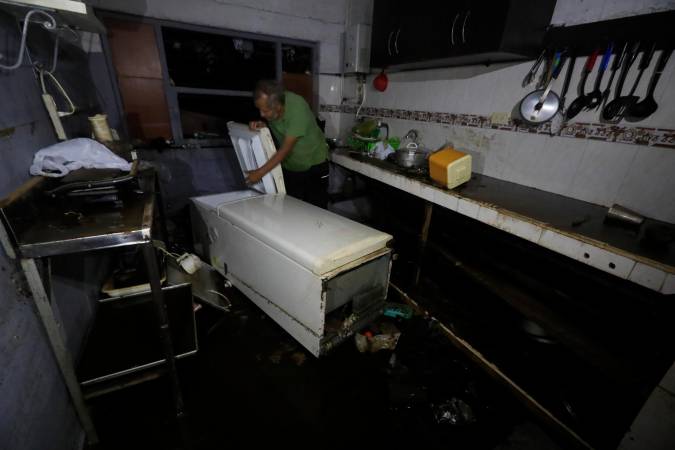 EN FOTOS: Así quedaron las casas afectadas por las inundaciones en el sector El Sinaí, en Santa Cruz