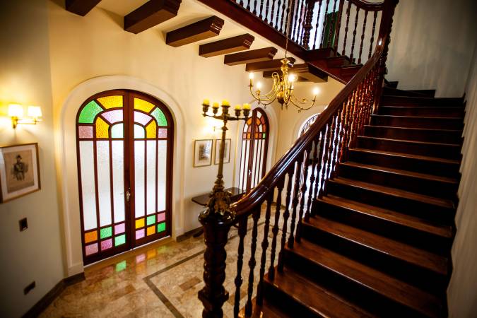 600 metros cuadrados tiene el castillo y pronto tendrá su propio teatro. 