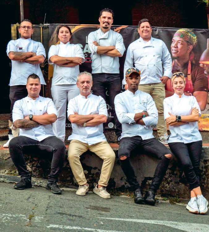 Estos son algunos de los chefs que hablaron con Q’HUBO sobre la emoción que les produce cocinar por esta causa social. Nos contaron del menú, el cronograma y muchas cosas más. /FOTO: CORTESÍA.