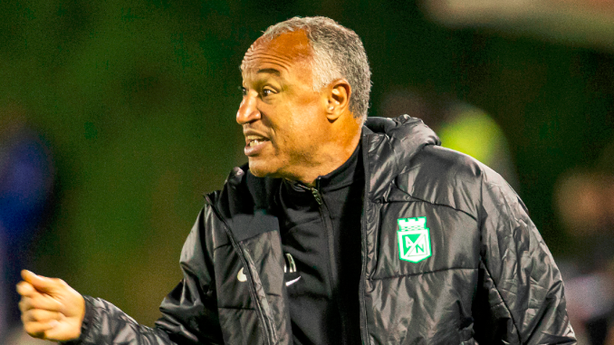 El entrenador William Amaral se fue del Verde con un rendimiento del 63.6 %. FOTO: Carlos Velásquez