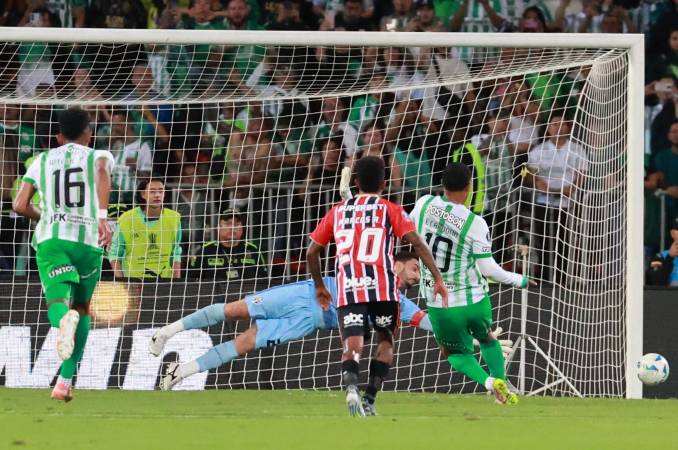 Nacional mereció mejor suerte ante São Paulo en la Libertadores