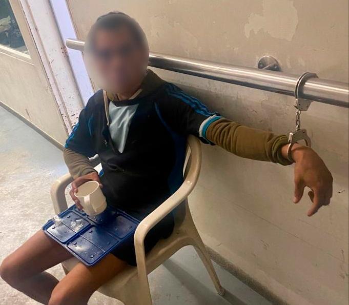 En un principio el señalado agresor fue llevado al Centro de Traslado por Protección, luego fue judicializado.