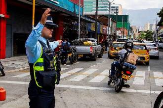 La Secretaría de Movilidad dispuso un mapa con los cierres para que lo consulte. FOTO: MANUEL SALDARRIAGA