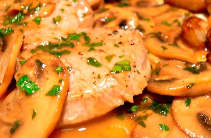 Sorprende a tus seres queridos con un jugoso y delicioso lomo de cerdo horneado con champiñones. /FOTO: TOMADA DE LA CENTRAL MAYORISTA DE ANTIOQUIA 