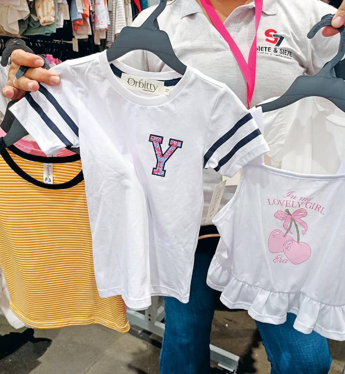 $!Y para los niños también hay ropa desde $ 5000 en la marca Orbitty.