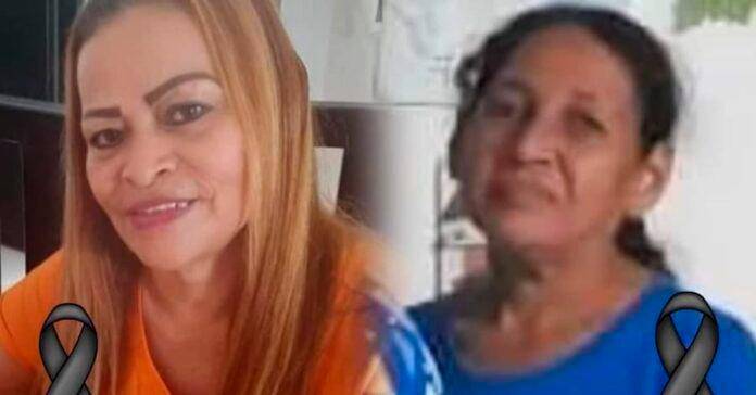 Ellas eran Romelia Caicedo y María Eugenia Hidalgo, las víctimas. /FOTO: CORTESÍA