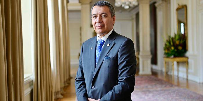William Camargo Triana, ministro de Transporte. /FOTO: PRESIDENCIA DE LA REPÚBLICA