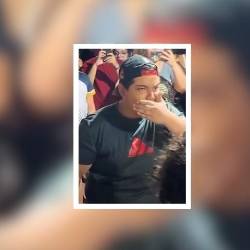 Jóvenes y la tendencia de “farmear aura”. FOTOS: CAPTURA DE VIDEO @ANONIMOSV503 / @TNNOTICIASMX X