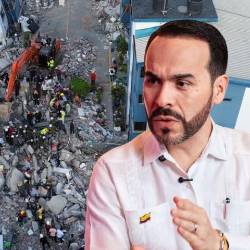 El presidente Abelardo de la Espriella contó cómo será la construcción. FOTOS: MANUEL SALDARRIAGA Y CAPTURA DE VIDEO