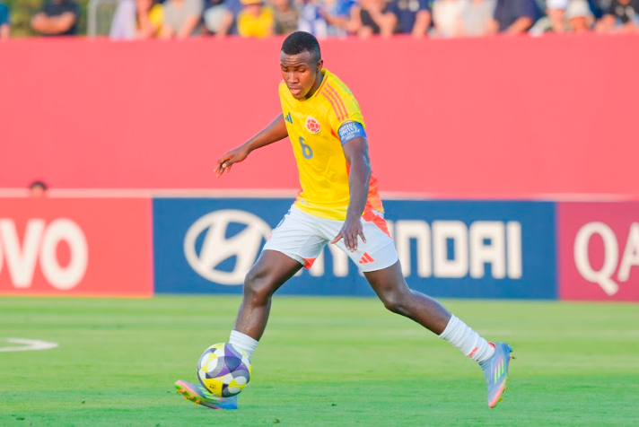 Cristian Orozco, capitán de la Selección Colombia Sub-17. <b><span class=mln_small-caps_mln>/FOTO: FCF</span></b>