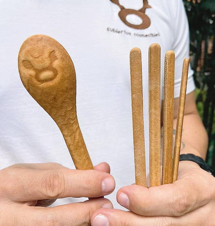 $!Las cucharas y los mezcladores resisten tanto en alimentos fríos como calientes. / FOTO: WENDY RESTREPO.